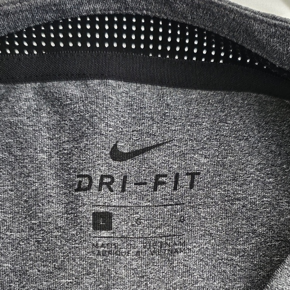 NIKE Golf Short Sleeve Shirt Men's Sz LG - Picture 3 of 6